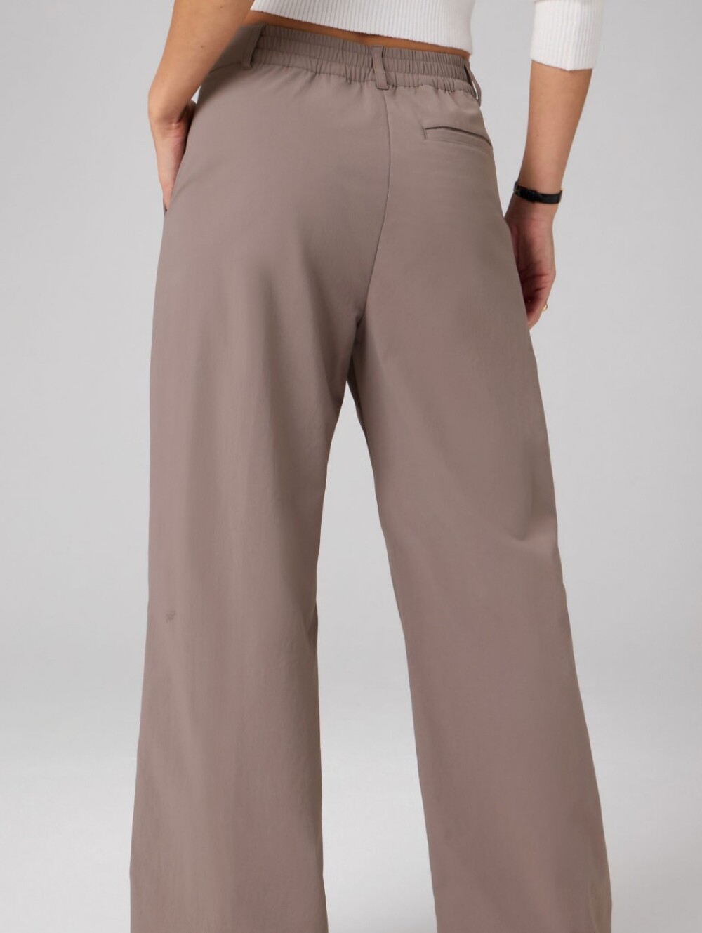 Fabletics Mid Rise Wide Leg Trousers - Picture 4 of 7
